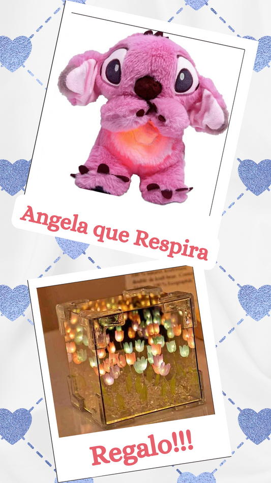 Angela que Respira + Lámparas de Tulipanes
